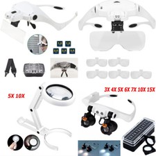 Profi LED Stirnlupe Kopflupe