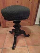 Hocker, Klavierhocker, antik