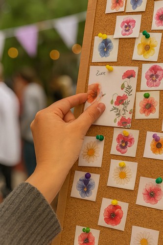 Zettelbox blumenliebe - zettelbox, „blumenliebe“