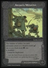 Awaken Minions - The Wizards - Limited - Middle-Earth CCG