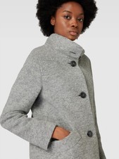 Mantel Fuchs-Schmitt Wolle Hellgrau Größe 36