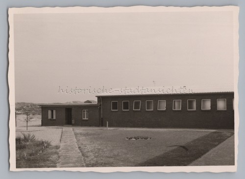 Borkum 1959 haus waterdelle - haus,