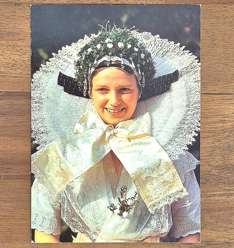 Alte ansichtskarte sorbische - alte, ansichtskarte,