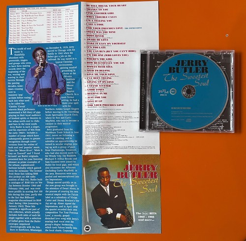 Jerry butler the sweetest - jerry,