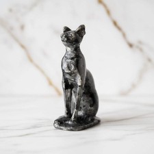 Labradorit Katzenfigur -