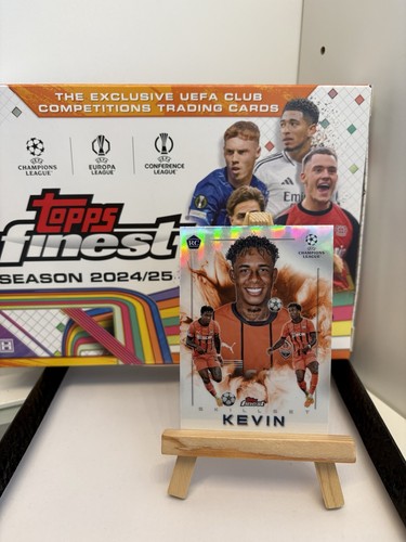 Topps finest ucc kevin - finest,