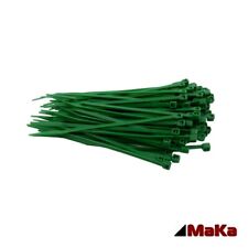 200 x 4,8 mm Kabelbinder grün