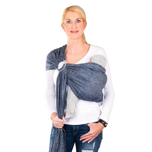 Hoppediz ring sling popeline - hoppediz,