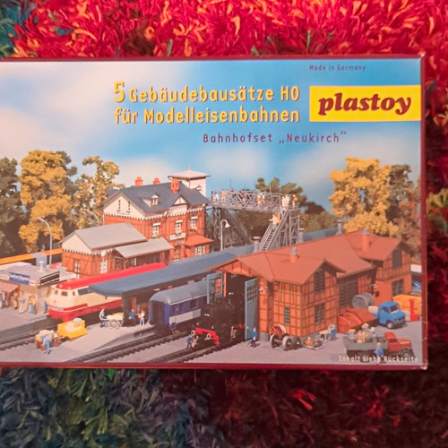 Plastoy bahnhofsset - plastoy,