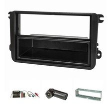 Radioblende Set passt für VW Golf 5 6 Touran Passat 3C Caddy EOS Octavia ISO