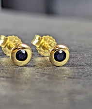 Ohrstecker echt 375gold mit - ohrstecker, -echt