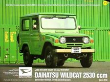 278956) Daihatsu Wildcat 2.5 Diesel Prospekt 198?