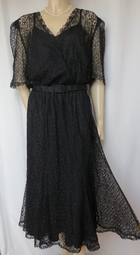 Vintage spitzenkleid - vintage,