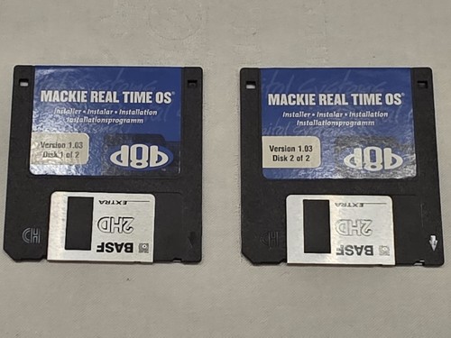 Mackie real time floppy - mackie, os