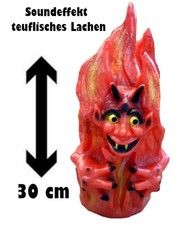 Gartenfigur - Feuerteufel mit