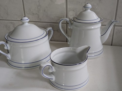 Porzellan set kaffeekanne - –,