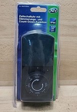 REV Ritter Zeitschaltuhr außen Dämmerung Count-Down-Funktion IP44 0025720502