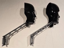 2 Motorradhelm Halter für