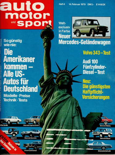 Auto motor sport heft - auto,