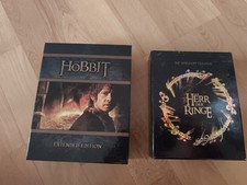 Hobbit Extended Edition und Herr Der Ringe Spielfilm Trilogie