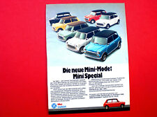 1977 Werbung aus Zeitschrift  Autohersteller LEYLAND MINI SPEZIAL
