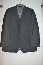 3-Knopf-Sakko grau mit dezenten Streifen Gr. 60- NEU
