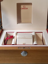 OMEGA UHRENBOX WATCH BOX CASE HOLZ .NEUE VERSION.OHNE UMKARTON