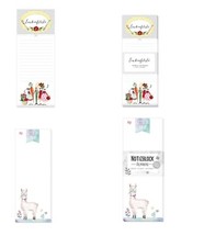 Kühlschrankblock Magnetblock Einkaufsblock Notizblock - Versch. Ausführungen