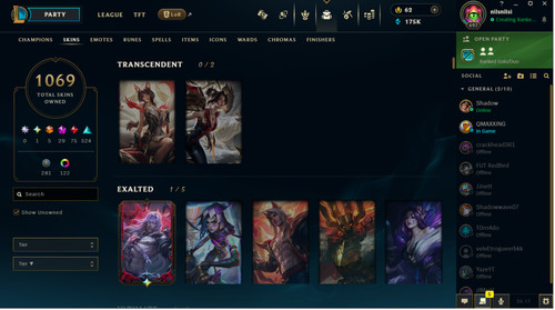 League legends account euw - legends,
