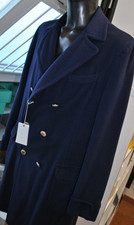 SANTANIELLO X METROPOLITAN MANTEL WOLLTUCH GR 54 690,00 KART.MARTINGALE BLAU