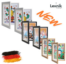 Bilderrahmen Din A4 Kinderbilder Kinderzeichnungen Holzrahmen Kinderkunst Rahmen