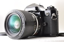 Nikon FE analoge Spiegelreflexkamera schwarz/AI 36–72mm F3,5 MF Objektiv *TOP...