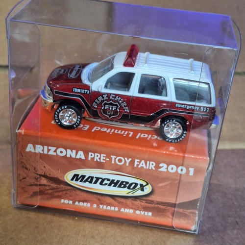 Matchbox ford expedition fire - ford,
