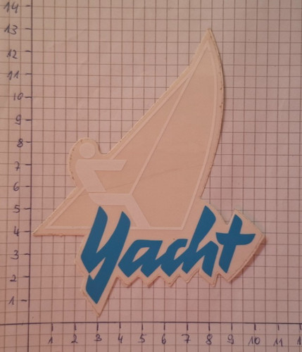 Aufkleber sticker yacht - aufkleber, /