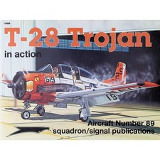 T-28 Trojan in action. Adcock