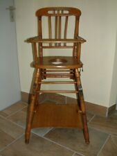 Antiker Hochstuhl Kinderstuhl