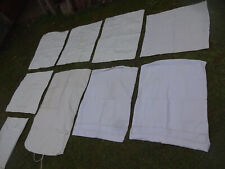 alte Bettwäsche Leinen Stoff