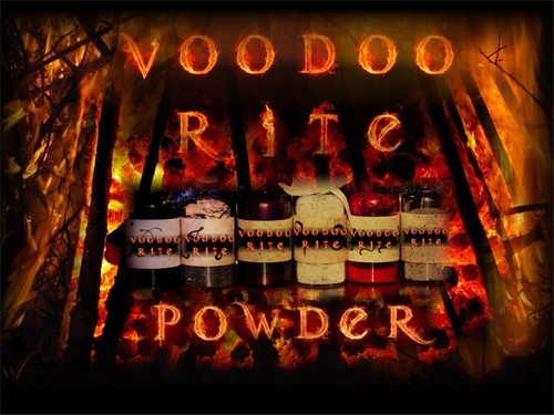 Voodoo pulver ritual altar - *voodoo-pulver,