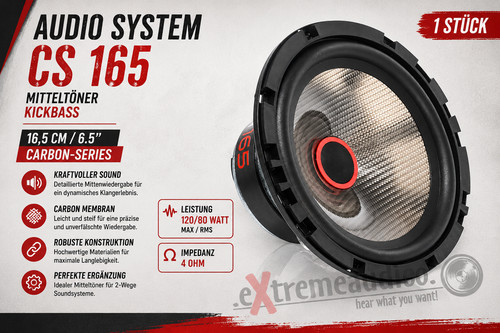 Audio system 165 - system, cs