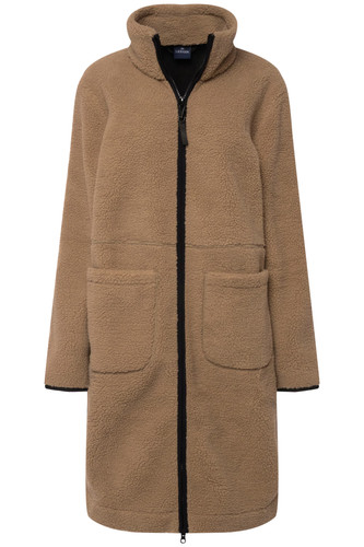 Laurasøn mantel taupe - laurasøn,