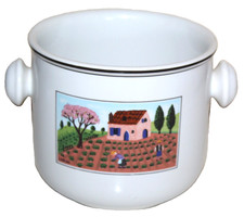 Design Naif kleiner Blumentopf / Übertopf Höhe 9,2 cm Villeroy & Boch Rarität