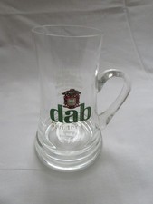 Bierglas Glas mit Henkel  dab