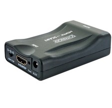 Schwaiger HDMI Scart Konverter HDMI Buchse zu SCART Buchse schwarz Umwandlung