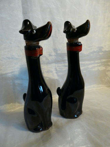 Essig oel hunde motiv - hunde, vintage