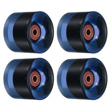 4 Stück 60mm Longboard Rollen