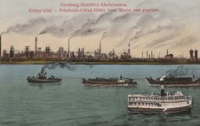 Duisburg  Hochfeld Rheinhausen  "Friedrich-Albrecht-Hütte" um 1930