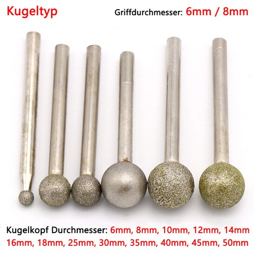 50mm kugel typ - 6-50mm, diamant