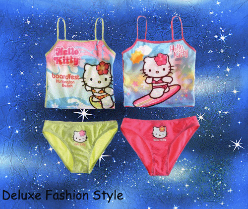 Bikini badeanzug hello - badeanzug, kitty