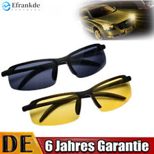 Nachtsichtbrille Autofahrer Sport Nachtfahrbrille Anti-Blend Sonnenbrille Gelb