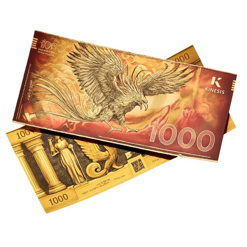 Goldschein 1000 gramm - mg, 1